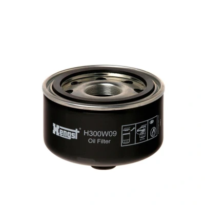 Bilde av HENGST FILTER H300W09 Oljefilter 1 1/2 16 UN Påskruingsfilter VOLKSWAGEN: LT 28 46 2 Kasten, II Flatvogn lastebil / Chassis