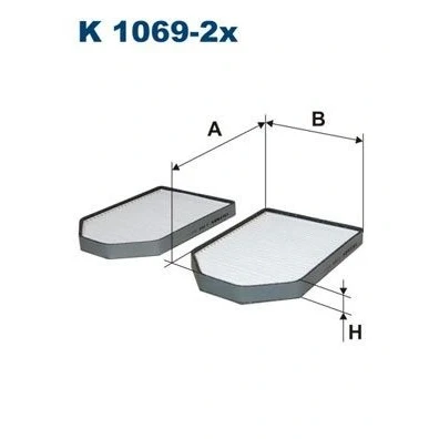 Bilde av Støvfilter, audi a8 d2, 4D0 819 439, 898 438