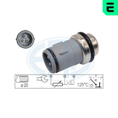 Bilde av Sensor, kjølemiddeltemperatur, audi, 053 919 501 A