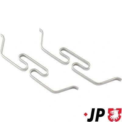 Bilde av JP GROUP 3764000510 Tibehørsett, skivebremse belegg VOLVO: XC60 I, JAGUAR: F Pace, LAND ROVER: Range Rover Evoque, Velar