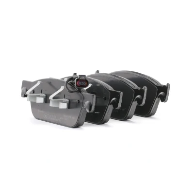 Bilde av BREMBO P 85 141 Bremseklosser inkl. slitasjevarselkontakt med kolbleklips, antihyle blikk uten tilbehør VOLKSWAGEN: Multivan 6, Transporter 6