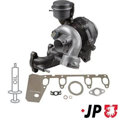 Bilde av JP GROUP 1117406000 Turbolader Eksosturbolader inkl. tetningssett SKODA: Roomster