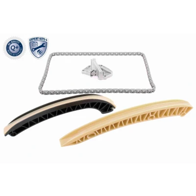 Bilde av VAICO V10 10009 BEK Registerkjedesett med glideskinner, kjedespenner uten skruer, for kamaksel kjede lukket, simplex EXPERT KITS + SKODA: Fabia 2