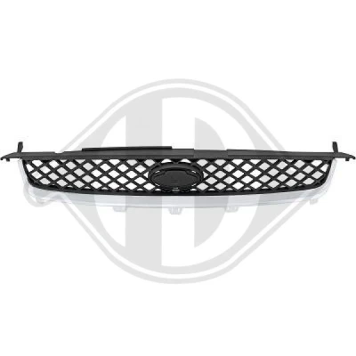 Bilde av DIEDERICHS Priority Parts 1404141 Radiatorgitter krom/sort FORD: FIESTA 5 Van