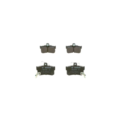Bilde av BOSCH 0 986 424 568 Bremseklosser Low Metallic med integrert slitasjesensor antihyle blikk, montageanvisning MG: MGF Cabrio