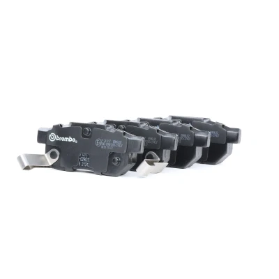 Bilde av BREMBO P 28 017 Bremseklosser med akustisk slitasjevarsel uten tilbehør HONDA: CIVIC 6 Stufenheck, 4 Hatchback, JAZZ