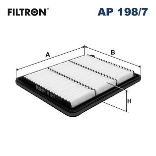 Bilde av FILTRON AP 198/7 Luftfilter 22 197 258 Filterinnsats KIA: Picanto III