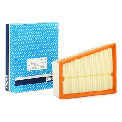 Bilde av PURFLUX A1196 Luftfilter 58 190 244 Filterinnsats RENAULT: MEGANE 3 Grandtour, Kangoo II Express, 3, MERCEDES BENZ: Citan Van