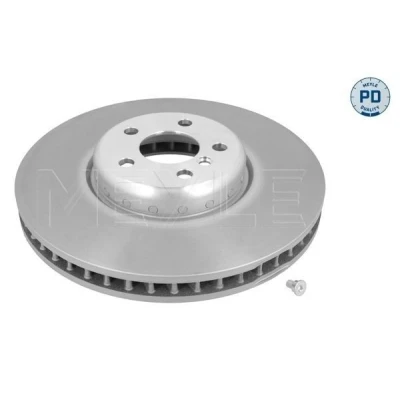 Bilde av MEYLE 383 521 1015/PD Bremseskiver framaksel høyre 348 36 5 112 todelt bremseskive, ventilert Sink lamell belagt høy karbon med skruer BMW: Touring