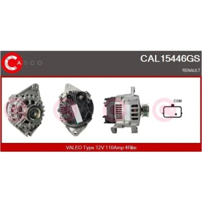 Bilde av CASCO CAL10234AS Dynamo 12V 180A VOLKSWAGEN: Multivan 5 (7HM, Transporter 5, Bus