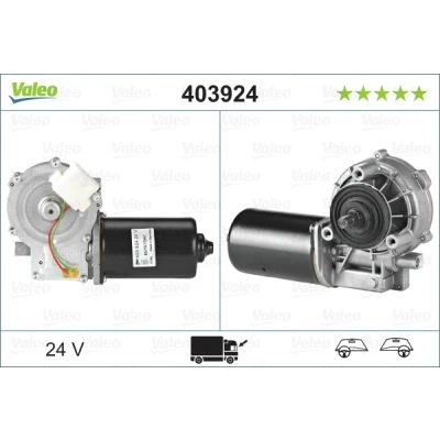 Bilde av VALEO ORIGINAL PART 403924 Vindusviskermotor 24 foran