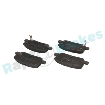 Bilde av RAP BRAKES R P1722 Bremseklosser bakaksel med akustisk slitasjevarsel TESLA: Model S, X