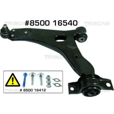 Bilde av TRISCAN 8500 16540 Bærebru med støtte / styreledd, gummifeste Casterstag FORD: Focus Mk1 Hatchback