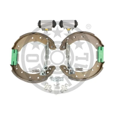 Bilde av OPTIMAL BK 5182 bremsesett, trommebremse bakaksel med hjulsylinder brems montageanvisning CITROËN: ZX Hatchback, PEUGEOT: 206 Hatchback