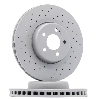 Bilde av ZIMMERMANN 400.5520.30 Bremseskiver 342 32 6/5 5 112 innvendig ventilert, hullet, todelt bremseskive belagt høy karbon MERCEDES BENZ: E Klasse Sedan