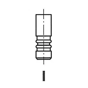 Bilde av FRECCIA R4116/R Eksosventil 33,1