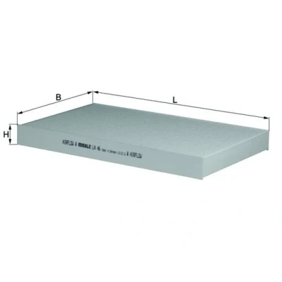 Bilde av Støvfilter, audi 100 c4 avant, sedan, a6 c4, c5, c5 allroad 4A0819439, 4A0819439A, 4A1819445A, 4B08