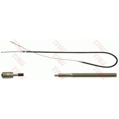 Bilde av TRW GCH1793 Bremsekabel 1875, Skivebrems BMW: 5 Touring, Sedan