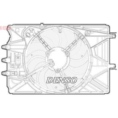 Bilde av DENSO DER09070 Kjølevifte
