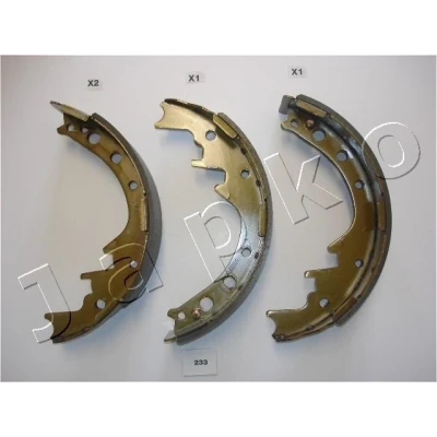 Bilde av JAPKO 55233 Bremsesko bakaksel 255 58,2 TOYOTA: HILUX 5 Pick up, 6 HIACE 2 Wagon