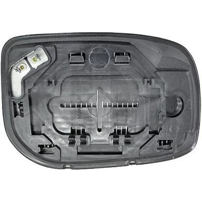 Bilde av DIEDERICHS 6606027 Speilglass venstre TOYOTA: Yaris II Hatchback