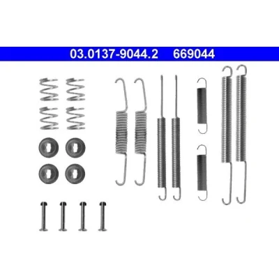 Bilde av ATE 03.0137 9044.2 Tilbehørsett, bremsesko VOLKSWAGEN: GOLF 3 Variant,