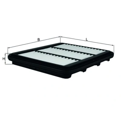 Bilde av MAHLE ORIGINAL LX 2690 Luftfilter 26,8 224 193,2 Filterinnsats