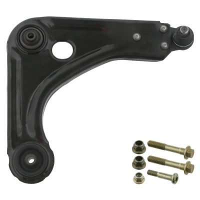 Bilde av febi BILSTEIN 33098 Bærebru Plus med tilleggsmateriale lager, støtte / styreledd framaksel høyre, nede Casterstag stålplate