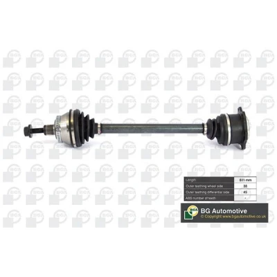 Bilde av Drivaksel, Framaksel venstre, audi a4 b5, b5 avant, skoda superb i, vw passat variant, b5.5, b5.5 variant