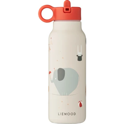 Bilde av LIEWOOD Falk Vannflaske 350 ml, Circus/Sandy Tåteflasker &amp; Tilbehør Rustfritt stål,Plast