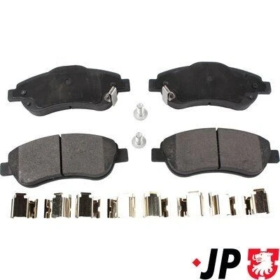 Bilde av JP GROUP 3463600710 Bremseklosser framaksel med akustisk slitasjevarsel HONDA: CR V 3, 4