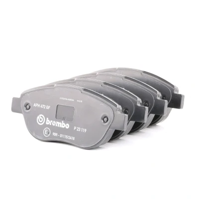 Bilde av BREMBO P 23 119 Bremseklosser ekskl. slitasjevarselkontakt med bremsecaliperskruer tilbehør PEUGEOT: 307 SW, Hatchback, 207 SW