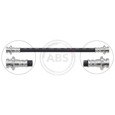 Bilde av A.B.S. SL 1026 Bremseslange 256 INN. M10x1.0 NISSAN: Qashqai 2