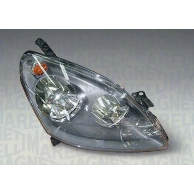 Bilde av MAGNETI MARELLI 710301214204 Frontlykter høyre H7, PY21W, W5W, H1 Halogen med blinklys for høyrekjøring motor høydejustering hovedlys