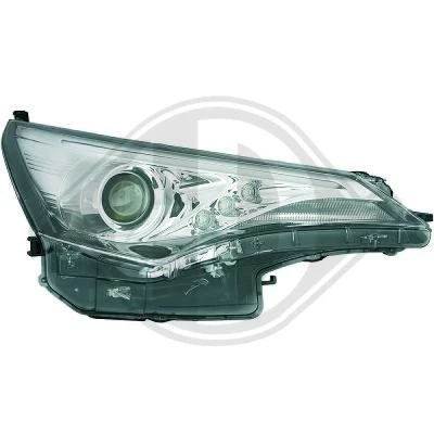 Bilde av DIEDERICHS 6625280 Frontlykter høyre HIR2 LED uten motor for høydejustering hovedlys TOYOTA: Avensis III Stasjonsvogn, Sedan