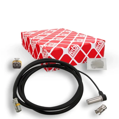 Bilde av FEBI BILSTEIN 102457 ABS Sensor venstre bakaksel, framaksel med fett, hylse 1800 2140 2200 MAN: TGX