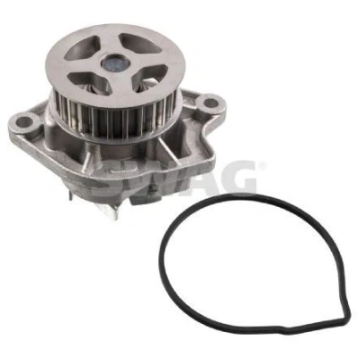 Bilde av SWAG 30 15 0031 Vannpumpe 27 Grått støpejern med tetningsring Metall VOLKSWAGEN: GOLF 5, Caddy 3, 6, SKODA: Fabia 2, Octavia 2 Combi, Roomster