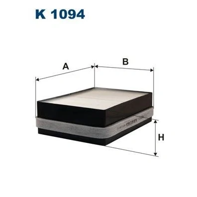 Bilde av FILTRON K 1094 Kupéfilter Partikkelfilter 235 176 69 SCANIA: 4 series, P,G,R,T series