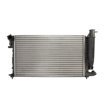 Bilde av THERMOTEC D7P014TT Radiator Aluminium, plast for kjøretøy uten luftkondisjonering 610 359 22 Manuel girkasse Kjøleribber satt sammen mekanisk