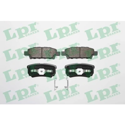 Bilde av LPR 05P1373 Bremseklosser MITSUBISHI: Outlander 2 SUV, Lancer 8 Limousine, I JEEP: Patriot, Compass, DODGE: Avenger Sedan, Caliber