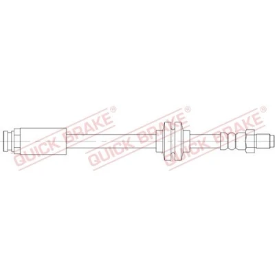Bilde av QUICK BRAKE 32.215 Bremseslange 461 M10x1