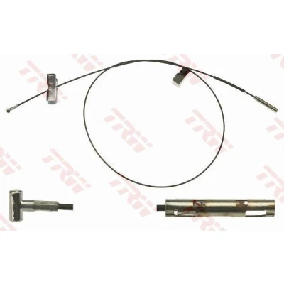 Bilde av TRW GCH254 Bremsekabel 1585 Skivebrems OPEL: Vivaro A Combi, Van, NISSAN: Primastar Minibuss, RENAULT: TRAFIC 2 Bus