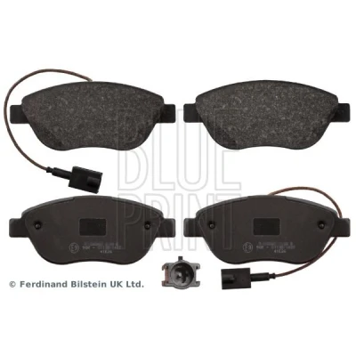 Bilde av BLUE PRINT ADL144213 Bremseklosser framaksel inkl. slitasjevarselkontakt FIAT: Doblo II Varebil / Stasjonsvogn, BRAVO 2, Stasjonsvogn