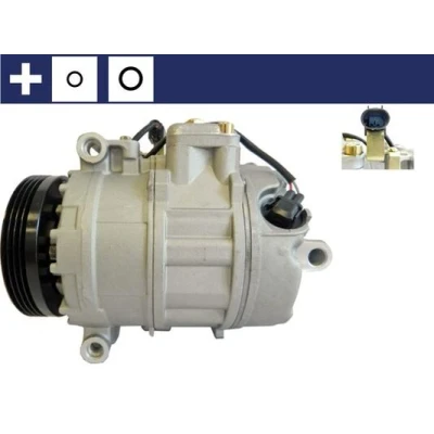 Bilde av MAHLE ORIGINAL ACP 140 000S Kompressor 7SEU17C 12 PAG 46 R 134a med tetningsring BMW: 5 Touring, 7