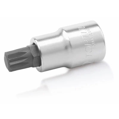 Bilde av TOPTUL Pipenøkkelinnsats Spline DIN2324 M10 Krom vanadium stål kort BCHA1610