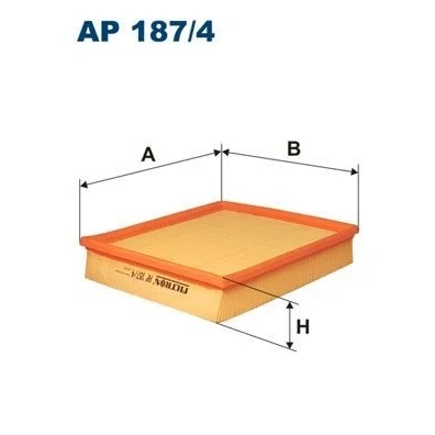 Bilde av FILTRON AP 187/4 Luftfilter 49 228 250 Filterinnsats ROVER: 75 Tourer,