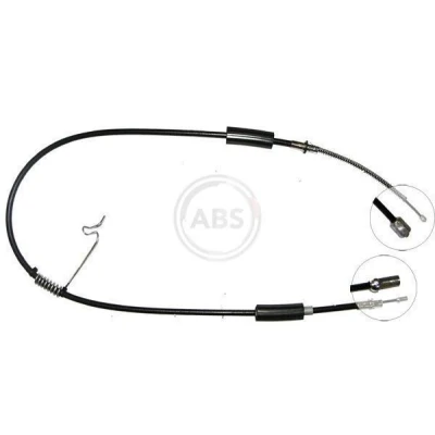 Bilde av A.B.S. K17847 Bremsekabel 1528 Trommelbrems for høyre/venstre ratt