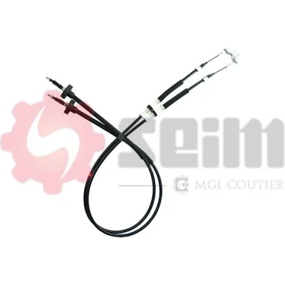 Bilde av SEIM 653240 Bremsekabel bak 2x1593/1400 Skivebrems OPEL: Astra H Caravan, G CC, GTC