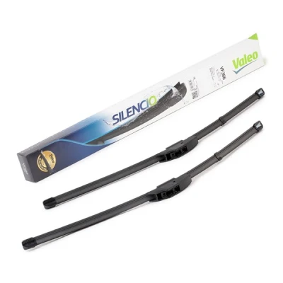Bilde av Vindusvisker Valeo Silencio X.trm, Flat Blade Set 574466 foran Rammeløs feste m/haker LAND ROVER: Discovery 4, Range Rover Sport, 3