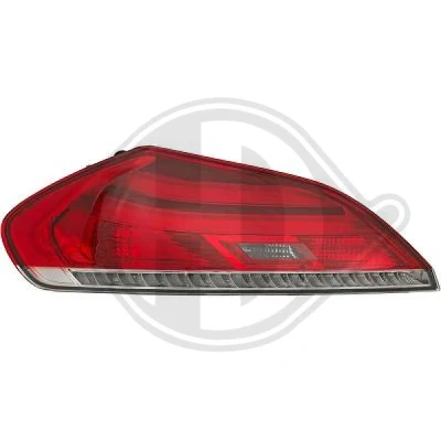 Bilde av DIEDERICHS 1252091 Baklykter Priority Parts venstre H21W, W16W med lyspære BMW: Z4 Roadster
